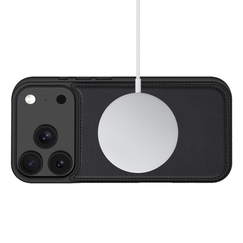 Tech-Protect Wallet MagSafe dėklas iPhone 17 Pro Max / 18 Pro Max - matinis juodas -- iPhone 17 Pro Max / iPhone 18 Pro Max