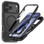 Tech-Protect Defense MagSafe dėklas iPhone 17 Pro / 18 Pro - matinis juodas -- iPhone 17 Pro / iPhone 18 Pro