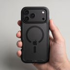 Tech-Protect Defense MagSafe dėklas iPhone 17 Pro / 18 Pro - matinis juodas -- iPhone 17 Pro / iPhone 18 Pro