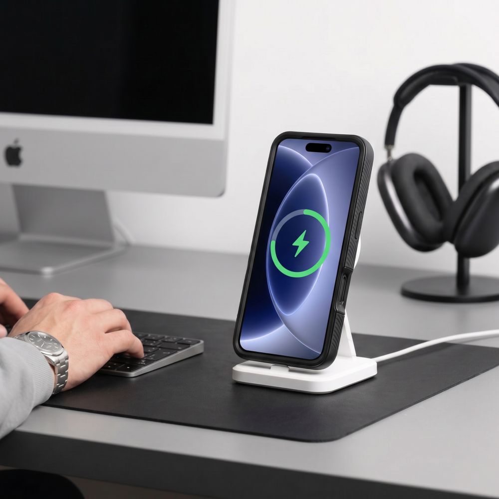 Tech-Protect Defense MagSafe dėklas iPhone 17 Pro / 18 Pro - matinis juodas -- iPhone 17 Pro / iPhone 18 Pro