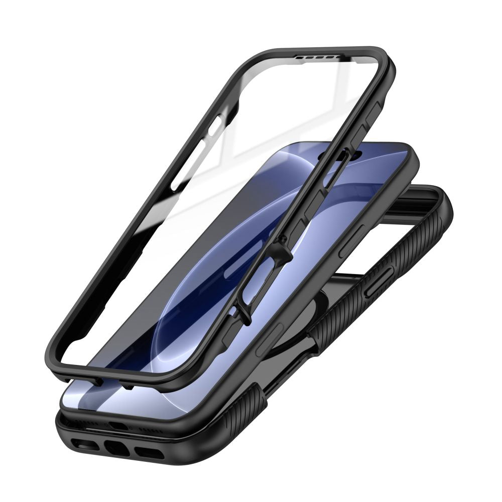 Tech-Protect Defense MagSafe dėklas iPhone 17 Pro Max / 18 Pro Max - matinis juodas -- iPhone 17 Pro Max / iPhone 18 Pro Max
