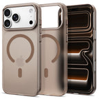 Tech-Protect MagZero MagSafe dėklas iPhone 17 Pro / 18 Pro - rudas matinis -- iPhone 17 Pro / iPhone 18 Pro