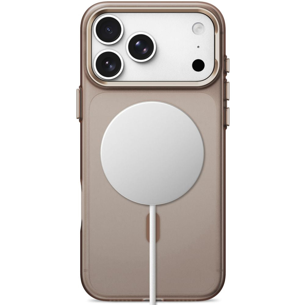 Tech-Protect MagZero MagSafe dėklas iPhone 17 Pro / 18 Pro - rudas matinis -- iPhone 17 Pro / iPhone 18 Pro