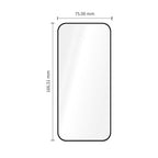 Tech-Protect Glass Fit+ 2 pakuočių grūdintas stiklas skirtas Xiaomi Redmi 17 4G / 5G - juoda spalva -- Xiaomi Redmi 17