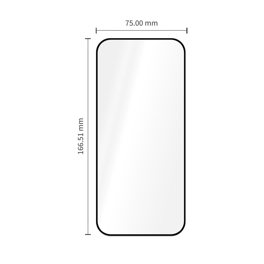Tech-Protect Glass Fit+ 2 pakuočių grūdintas stiklas skirtas Xiaomi Redmi 17 4G / 5G - juoda spalva -- Xiaomi Redmi 17