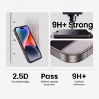 Tech-Protect Glass Fit+ 2 pakuočių grūdintas stiklas skirtas Xiaomi Redmi 17 4G / 5G - juoda spalva -- Xiaomi Redmi 17