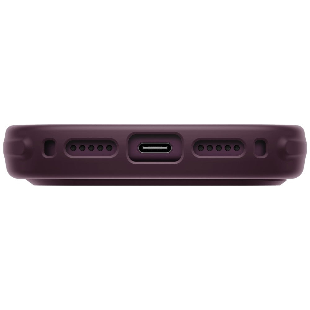 Uniq Veren Magclick dėžutė iPhone 18 Pro / 17 Pro - bordo spalva -- iPhone 18 Pro / 17 Pro