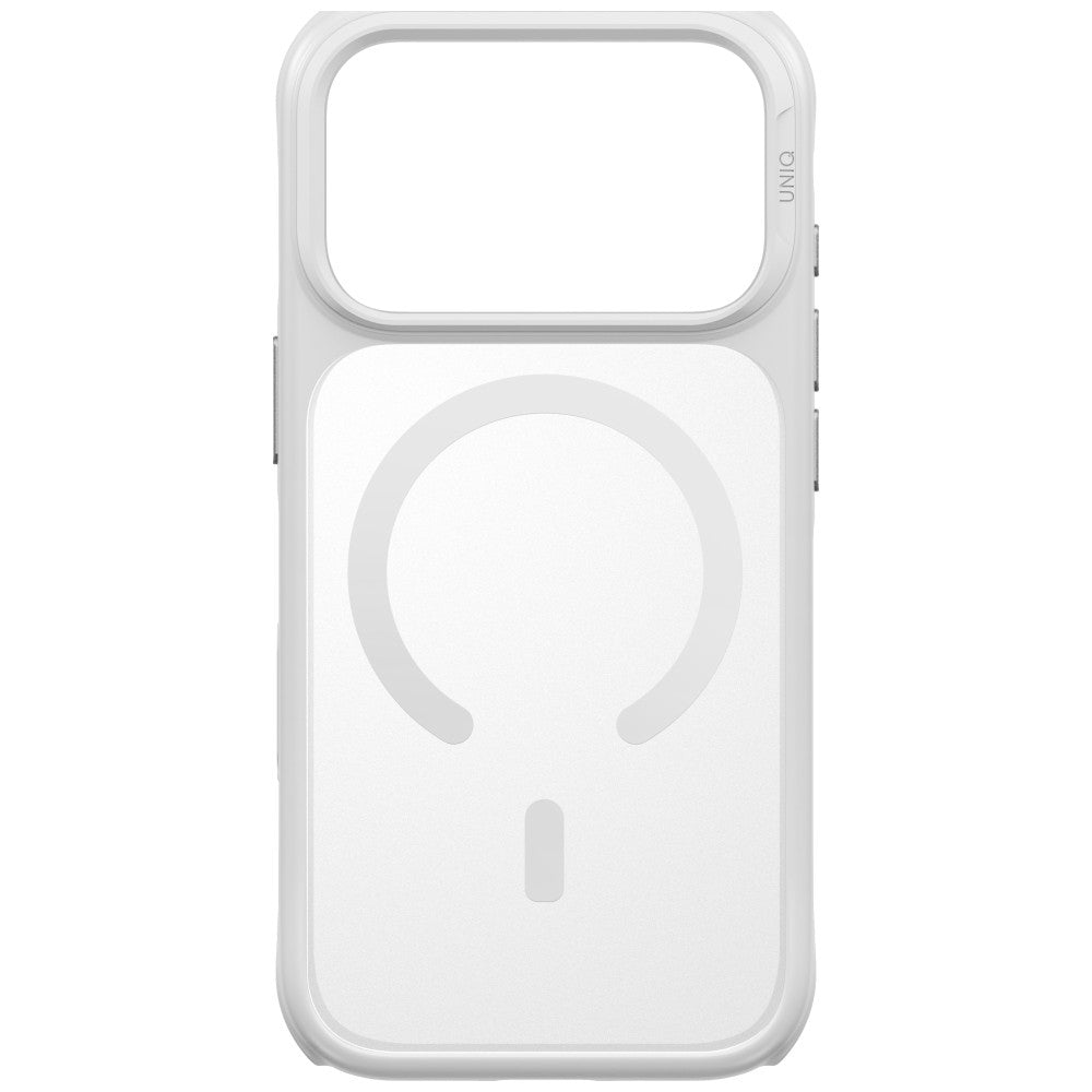 Uniq Veren Magclick dėžutė iPhone 18 Pro / 17 Pro - balta -- iPhone 18 Pro / 17 Pro