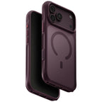 Uniq Veren Magclick dėžutė iPhone 18 Pro Max / 17 Pro Max - bordo spalva -- iPhone 18 Pro Max / 17 Pro Max