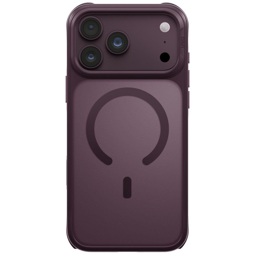 Uniq Veren Magclick dėžutė iPhone 18 Pro Max / 17 Pro Max - bordo spalva -- iPhone 18 Pro Max / 17 Pro Max