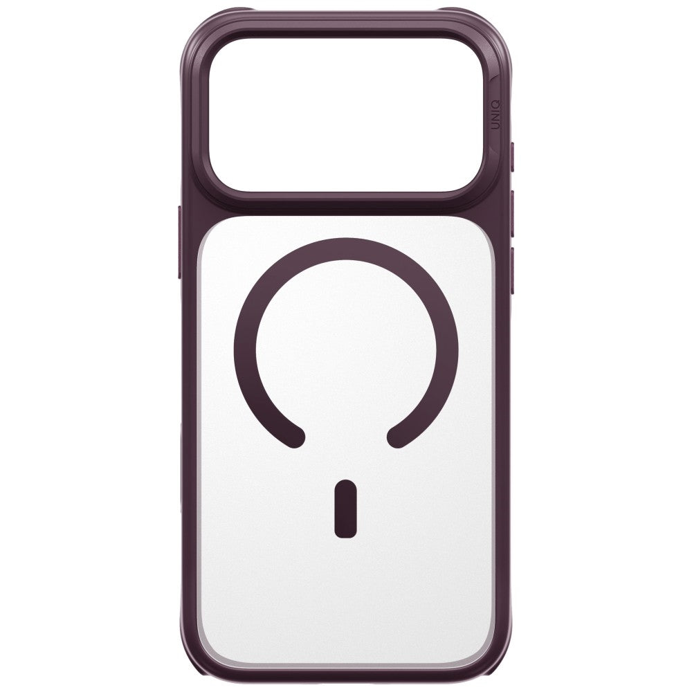 Uniq Veren Magclick dėžutė iPhone 18 Pro Max / 17 Pro Max - bordo spalva -- iPhone 18 Pro Max / 17 Pro Max