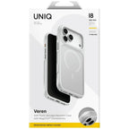 Uniq Veren Magclick dėžutė iPhone 18 Pro Max / 17 Pro Max - balta -- iPhone 18 Pro Max / 17 Pro Max