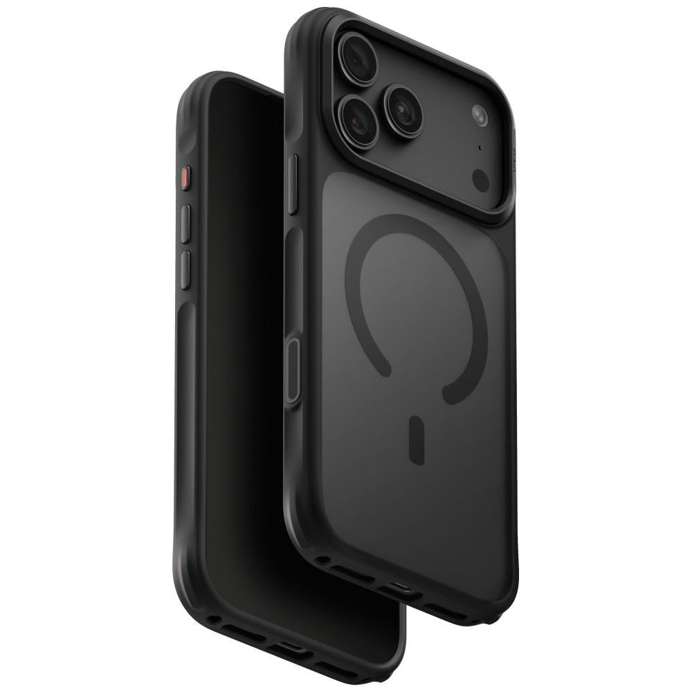 Uniq Veren Magclick įkrovimo dėklas iPhone 18 Pro Max / 17 Pro Max - Juoda -- iPhone 18 Pro Max / 17 Pro Max