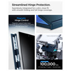 Spigen AirSkin Aramid MagFit MagSafe dėklas Samsung Galaxy Z Fold 8 Ultra - Jūros mėlyna -- Samsung Galaxy Z Fold 8 Ultra