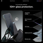 Spigen Glas.tR EZ Fit Pro 2 pakuočių grūdintas stiklo apsaugiklis ekranui skirtas Google Pixel 11 Pro XL -- Google Pixel...