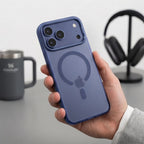 Tech-Protect MagZero MagSafe dėklas Apple iPhone 17 Pro / 18 Pro - matinė jūros mėlyna -- iPhone 17 Pro / iPhone 18 Pro