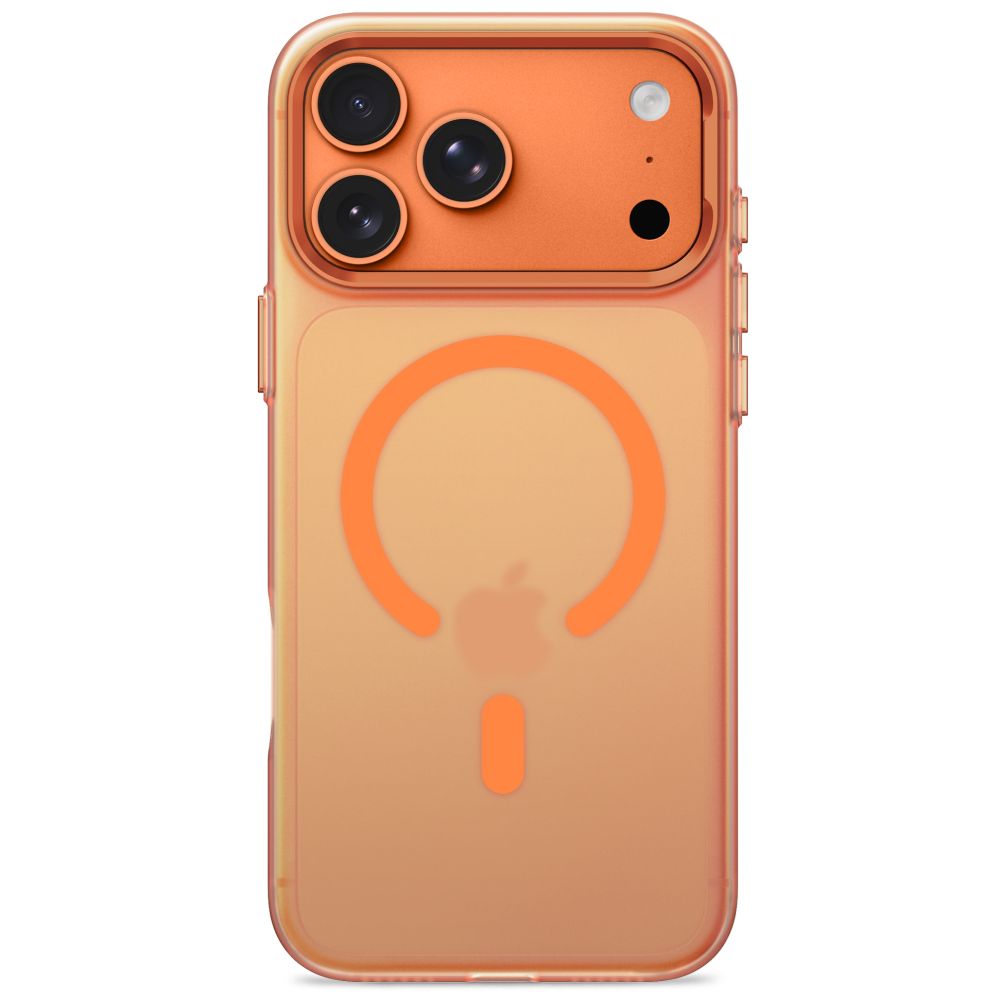 Tech-Protect MagZero MagSafe dėklas skirtas iPhone 17 Pro Max / 18 Pro Max - matinis oranžinis -- iPhone 17 Pro Max /...
