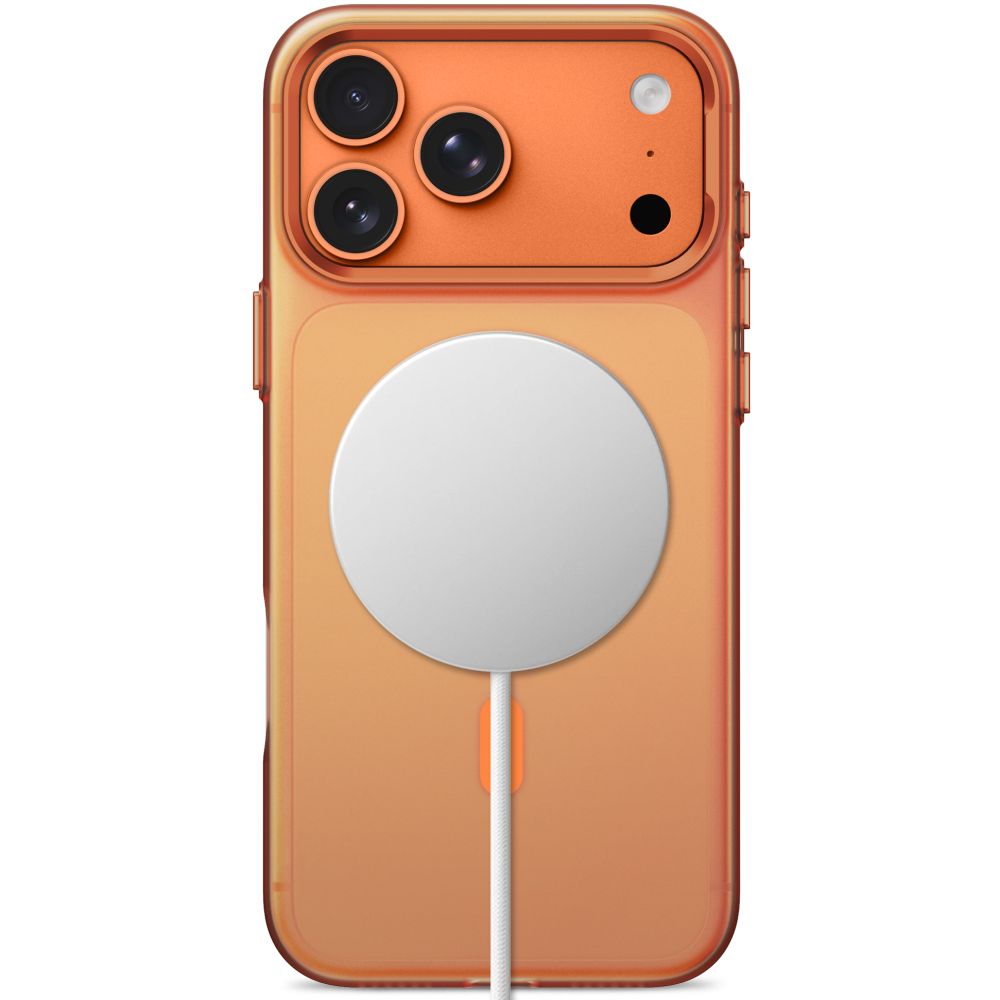 Tech-Protect MagZero MagSafe dėklas skirtas iPhone 17 Pro Max / 18 Pro Max - matinis oranžinis -- iPhone 17 Pro Max /...