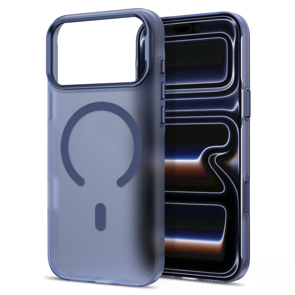 Tech-Protect MagZero MagSafe dėklas skirtas iPhone 17 Pro Max / 18 Pro Max - matinis tamsiai mėlynas -- iPhone 17 Pro Max...