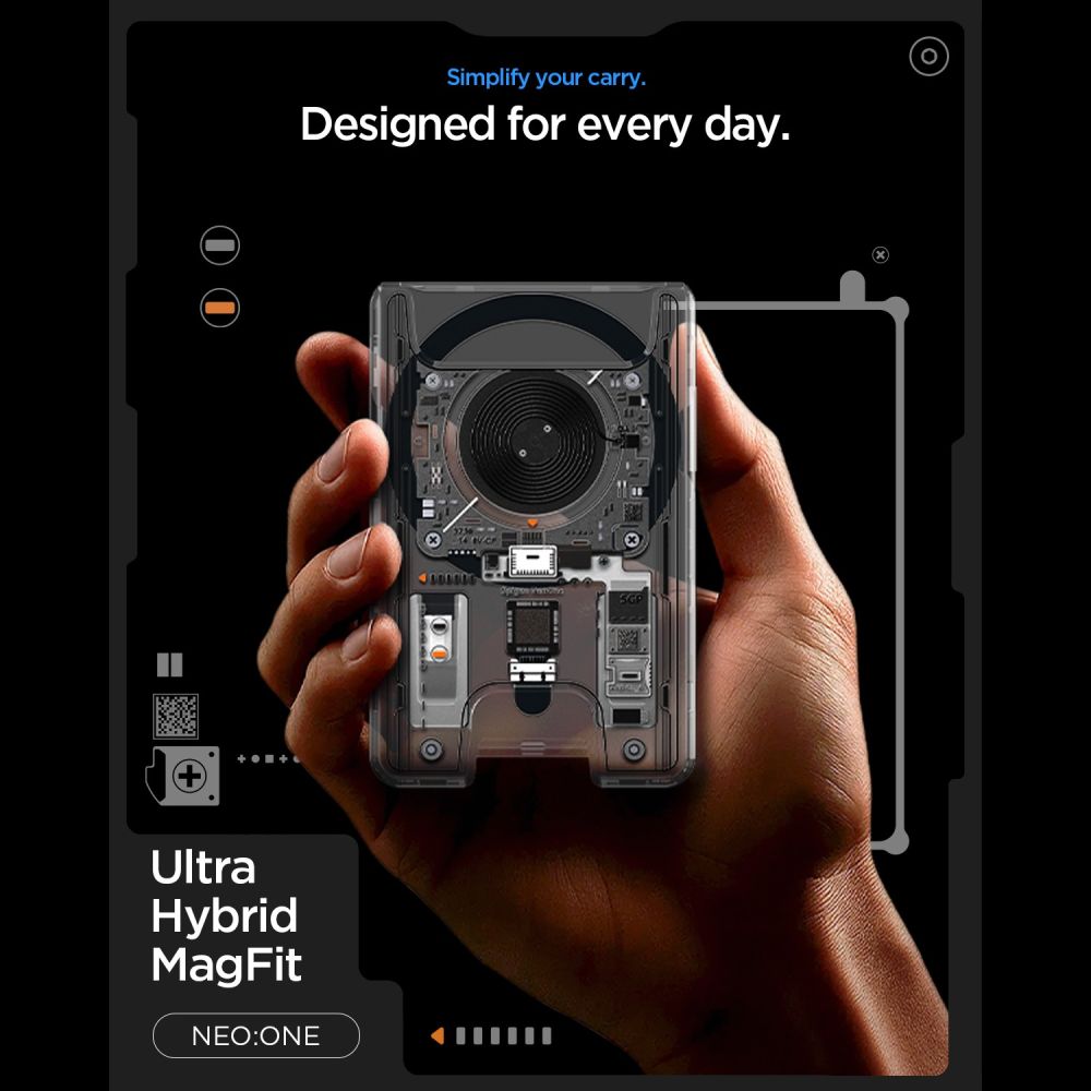 Spigen Ultra Hybrid Wallet MagSafe magnetinė telefono piniginė - Neo One -- Uncategorized