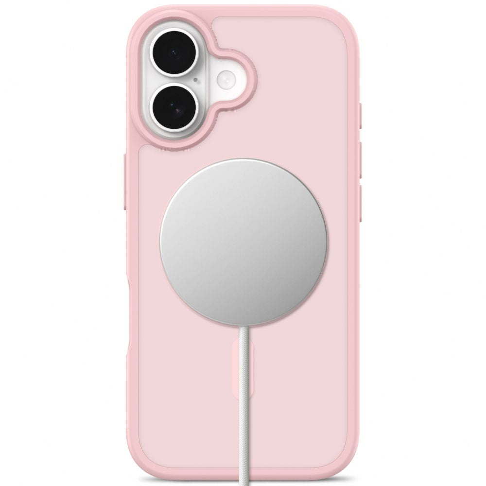 Tech-Protect BasicMag MagSafe iPhone 17 Dėklas - Matinis rožinis -- iPhone 17
