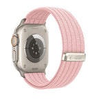 Tech-Protect Nylon Sport dirželis Apple Watch 44/45/46/49 mm - Šviesiai rožinis -- Apple Watch 44mm / Apple Watch 45mm /...