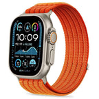 Tech-Protect Nylon Sport dirželis Apple Watch 44 / 45 / 46 / 49 mm - Oranžinis -- Apple Watch 44mm / Apple Watch 45mm /...