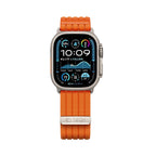 Tech-Protect Nylon Sport dirželis Apple Watch 44 / 45 / 46 / 49 mm - Oranžinis -- Apple Watch 44mm / Apple Watch 45mm /...