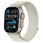 Tech-Protect Nylon Sport dirželis Apple Watch 44 / 45 / 46 / 49 mm - Bež -- Apple Watch 44mm / Apple Watch 45mm / Apple...
