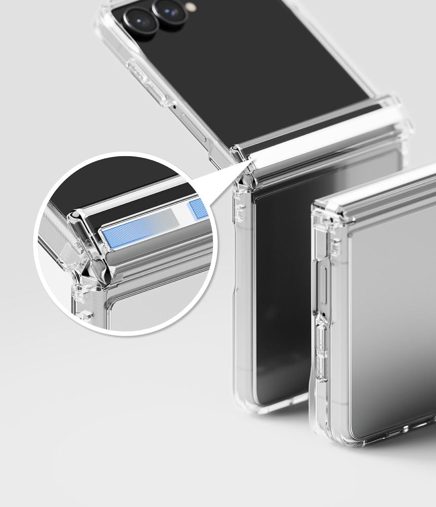 Ringke Fusion Flap Dėklas Samsung Galaxy Z Flip 8 - Skaidrus -- Samsung Galaxy Z Flip 8