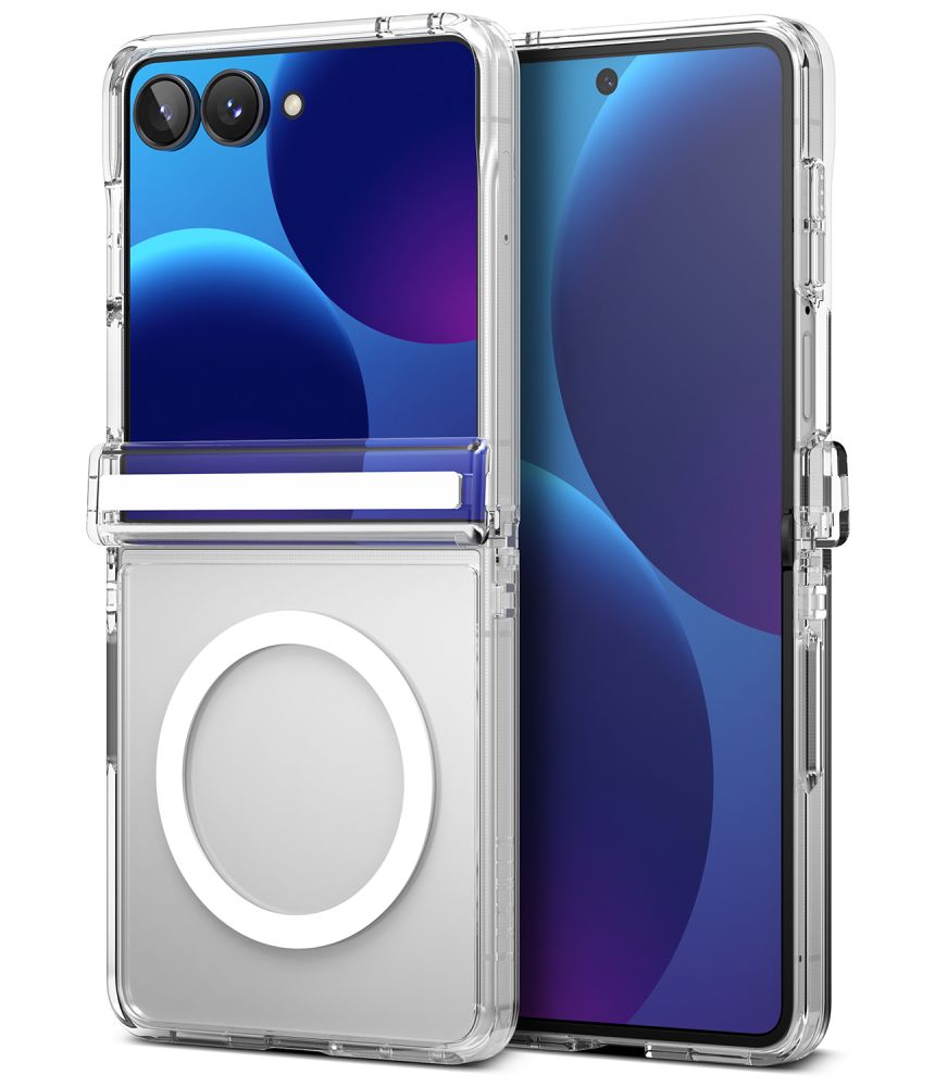 Ringke Fusion Flap Magnetic MagSafe Dėklas Samsung Galaxy Z Flip 8 - Skaidrus -- Samsung Galaxy Z Flip 8