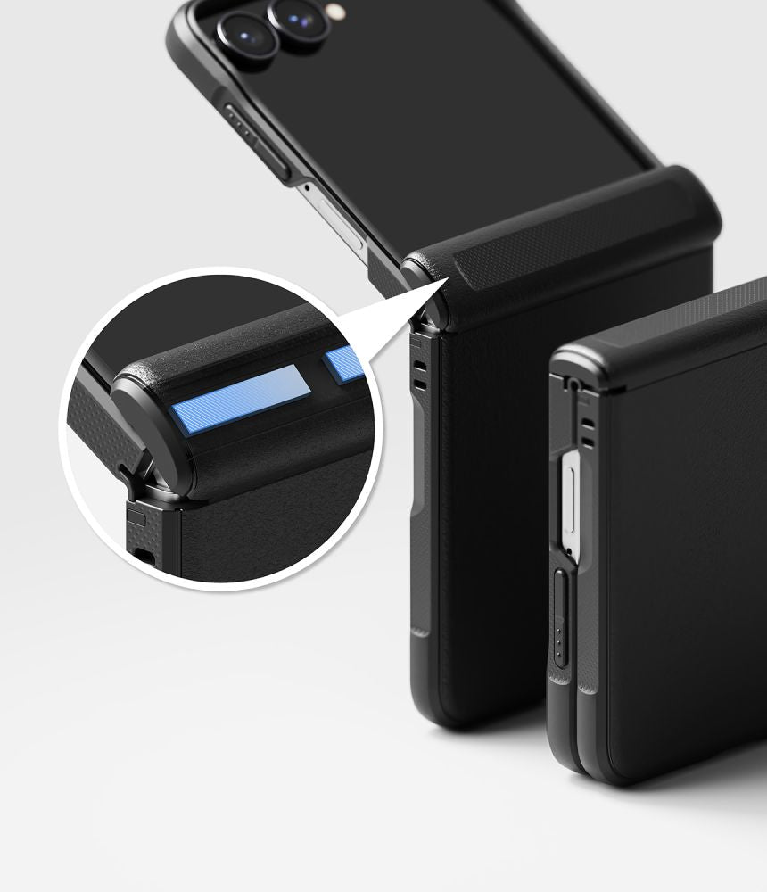 Ringke Onyx Flap Dėklas Samsung Galaxy Z Flip 8 - Juodas -- Samsung Galaxy Z Flip 8