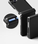 Ringke Onyx Flap Dėklas Samsung Galaxy Z Flip 8 - Juodas -- Samsung Galaxy Z Flip 8