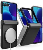 Ringke Onyx Flap Magsafe dėklas Samsung Galaxy Z Flip 8 - Juodas -- Samsung Galaxy Z Flip 8
