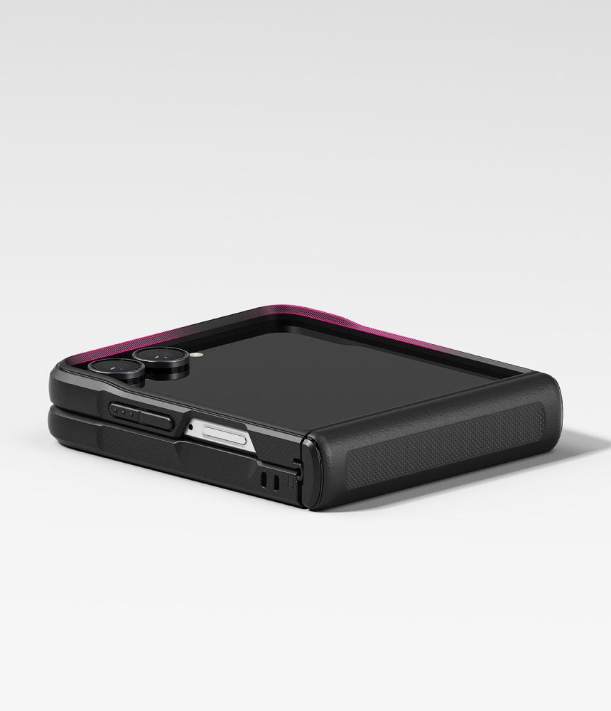 Ringke Onyx Flap Magsafe dėklas Samsung Galaxy Z Flip 8 - Juodas -- Samsung Galaxy Z Flip 8