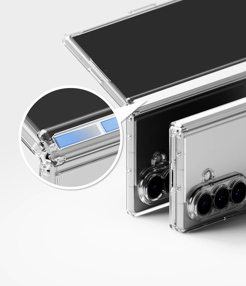 Ringke Fusion Flap dėklas Samsung Galaxy Z Fold 8 Ultra - Skaidri -- Samsung Galaxy Z Fold 8 Ultra