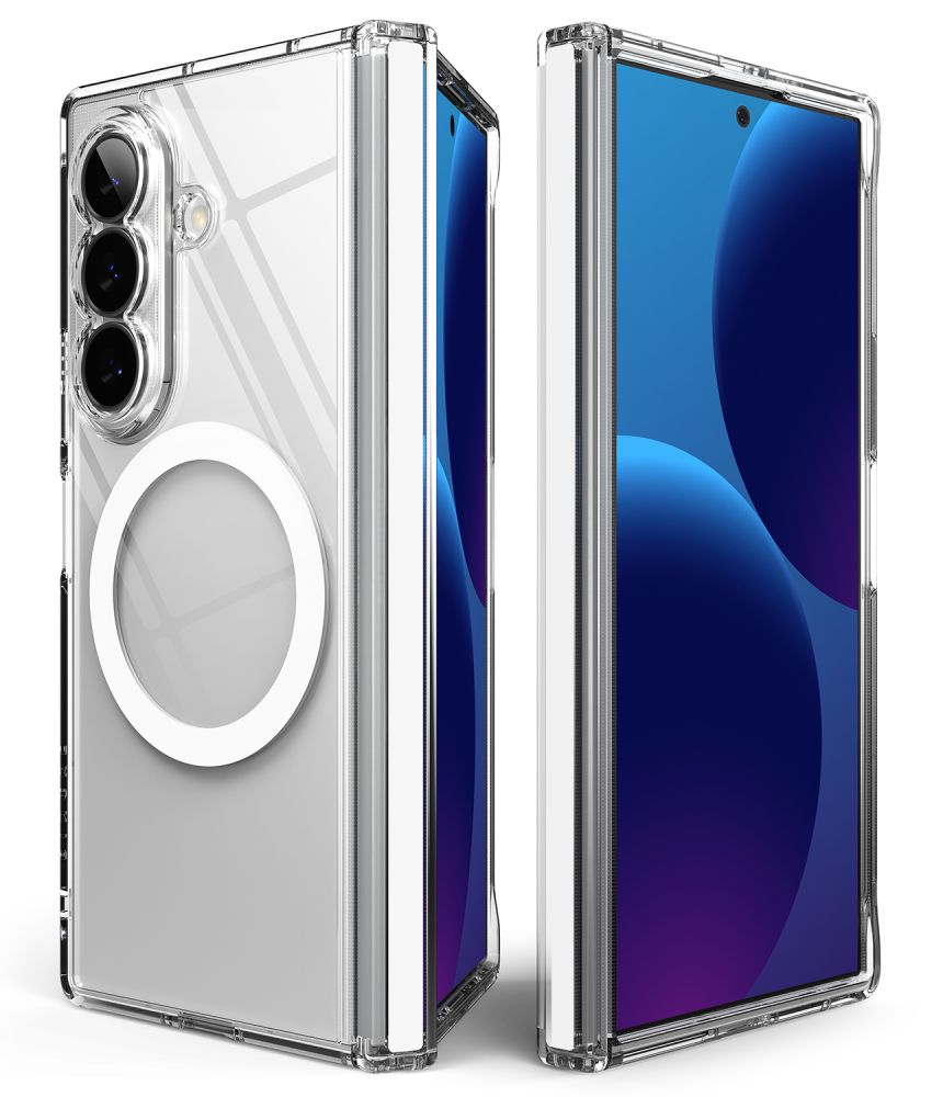 Ringke Fusion Flap Magnetic MagSafe dėklas Samsung Galaxy Z Fold 8 Ultra - Skaidri -- Samsung Galaxy Z Fold 8 Ultra