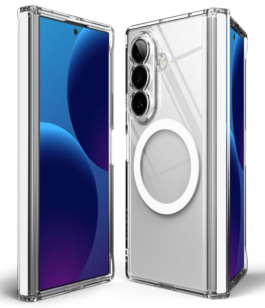 Ringke Fusion Flap Magnetic MagSafe dėklas Samsung Galaxy Z Fold 8 Ultra - Skaidri -- Samsung Galaxy Z Fold 8 Ultra