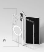 Ringke Fusion Flap Magnetic MagSafe dėklas Samsung Galaxy Z Fold 8 Ultra - Skaidri -- Samsung Galaxy Z Fold 8 Ultra