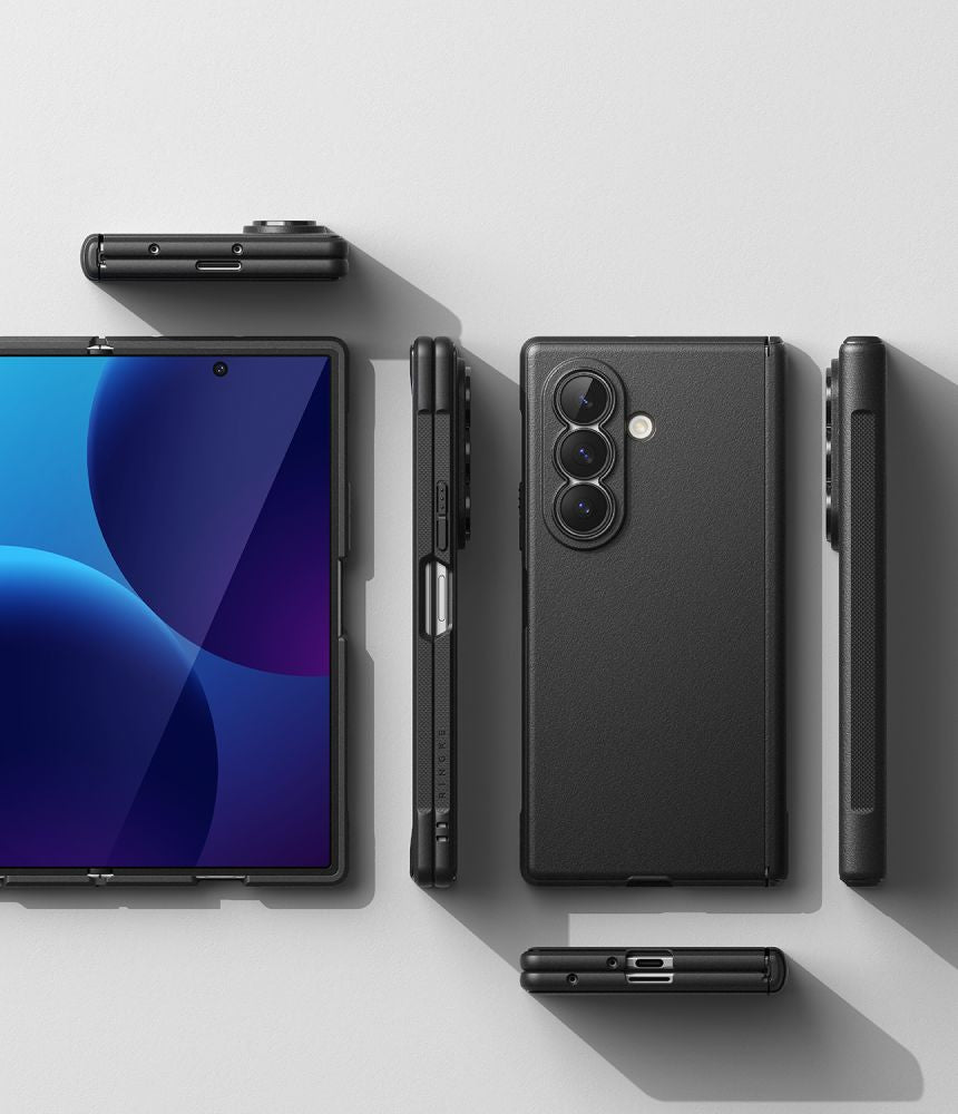 Ringke Onyx Flap Magsafe dėklas Samsung Galaxy Z Fold 8 Ultra - Juodas -- Samsung Galaxy Z Fold 8 Ultra