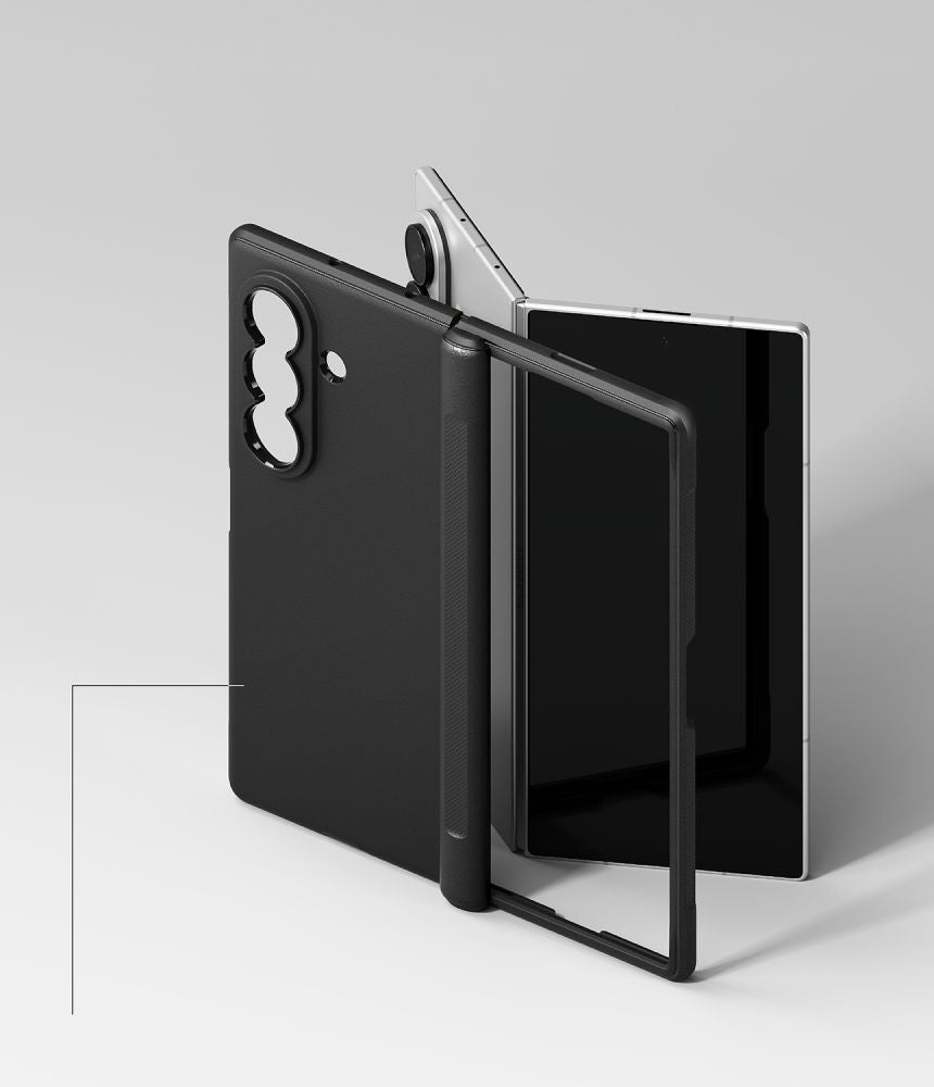 Ringke Onyx Flap Magsafe dėklas Samsung Galaxy Z Fold 8 Ultra - Juodas -- Samsung Galaxy Z Fold 8 Ultra