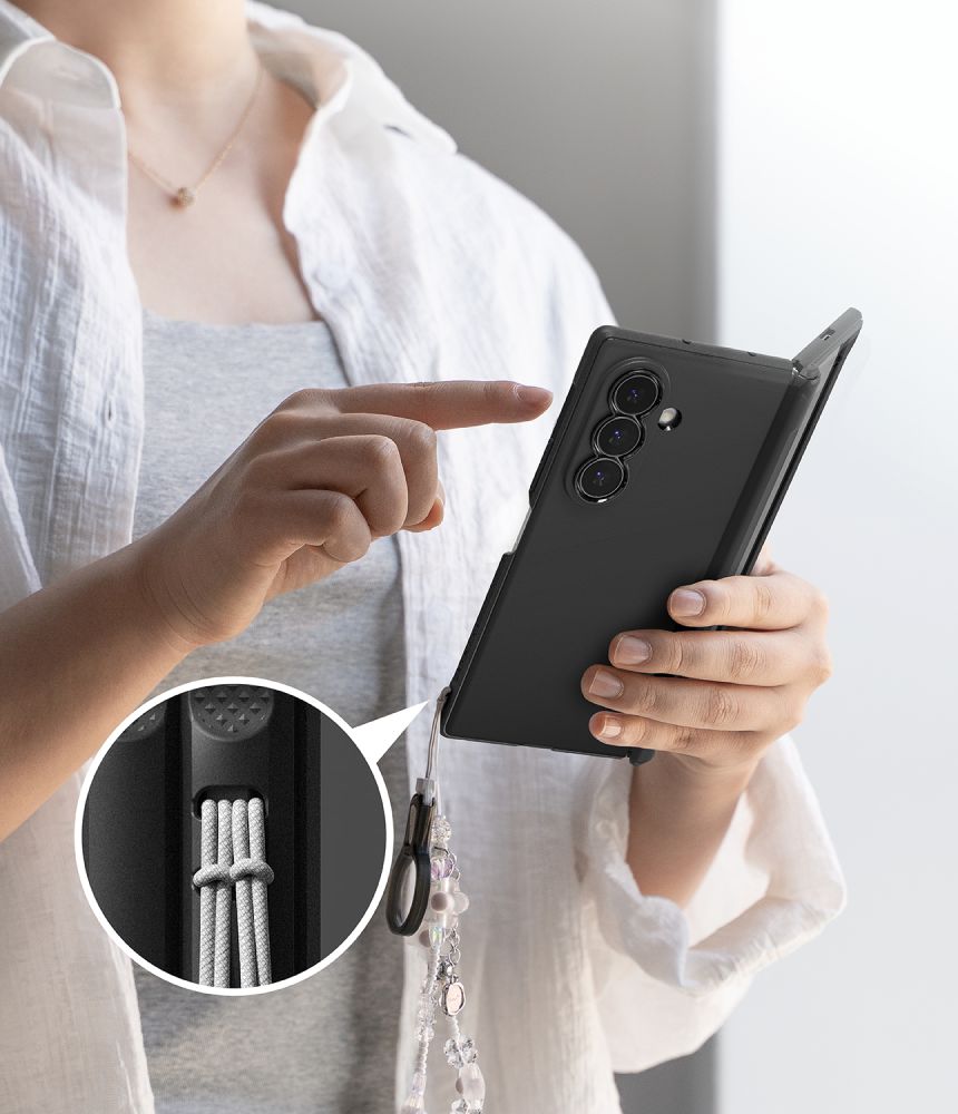 Ringke Onyx Flap Magsafe dėklas Samsung Galaxy Z Fold 8 Ultra - Juodas -- Samsung Galaxy Z Fold 8 Ultra