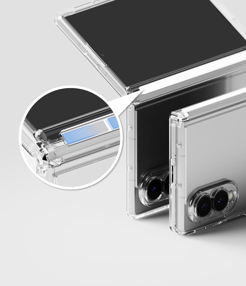 Ringke Fusion Flap dėklas Samsung Galaxy Z Fold 8 - Skaidri -- Samsung Galaxy Z Fold 8