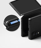 Ringke Onyx Flap Magsafe dėklas Samsung Galaxy Z Fold 8 - Juodas -- Samsung Galaxy Z Fold 8