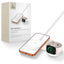 Tech-Protect A55 2in1 MagSafe 25W Qi2.2 Belaidis Krauntuvas + USB-C / USB-C Kabelis 100cm - Balta -- Cell phone chargers