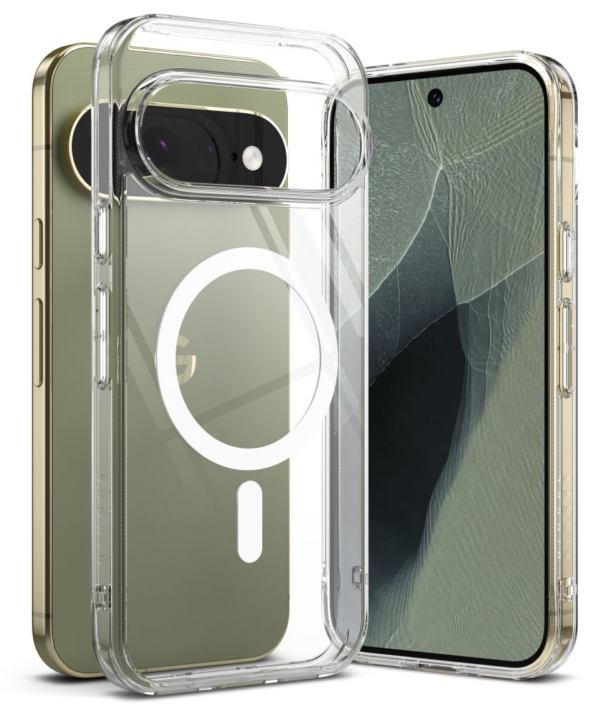 Ringke Fusion Magnetic MagSafe dėklas Google Pixel 11 Pro XL - Skaidrus -- Google Pixel 11 Pro XL