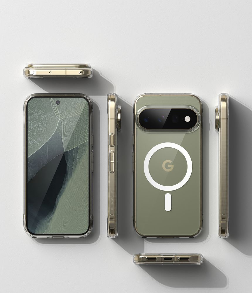 Ringke Fusion Magnetic MagSafe dėklas Google Pixel 11 Pro XL - Skaidrus -- Google Pixel 11 Pro XL