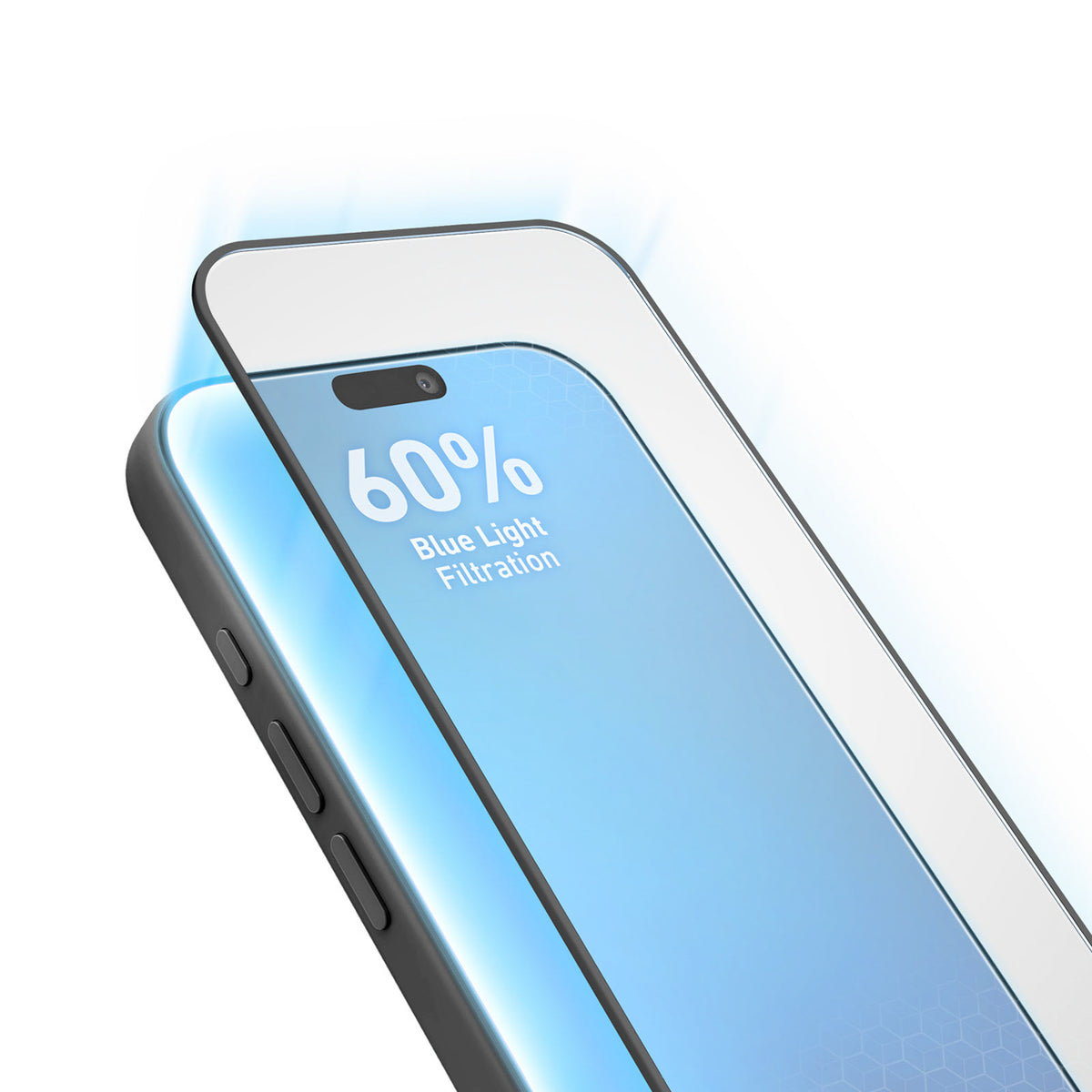 SBS Anti Blue pilno ekrano stiklas iPhone 18 Pro su mėlyno šviesos filtru -- iPhone 18 Pro
