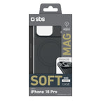 SBS Instinct Mag dėklas iPhone 18 Pro / 17 Pro su MagSafe saderinom – Juodas -- iPhone 18 Pro / iPhone 17 Pro