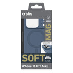SBS Instinct Mag dėklas iPhone 18 Pro Max / 17 Pro Max, suderinamas su MagSafe - mėlynas -- iPhone 18 Pro Max / iPhone 17...